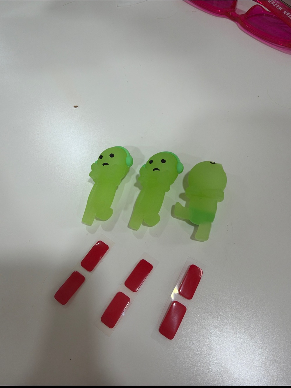 Green Glow in the Dark Hippers